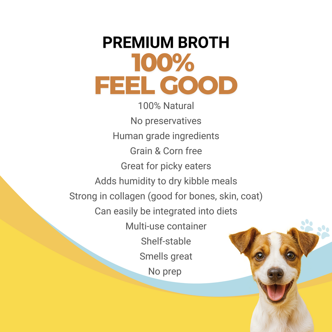 6-Pack 100% Natural Bone Broth - Chicken Pouch