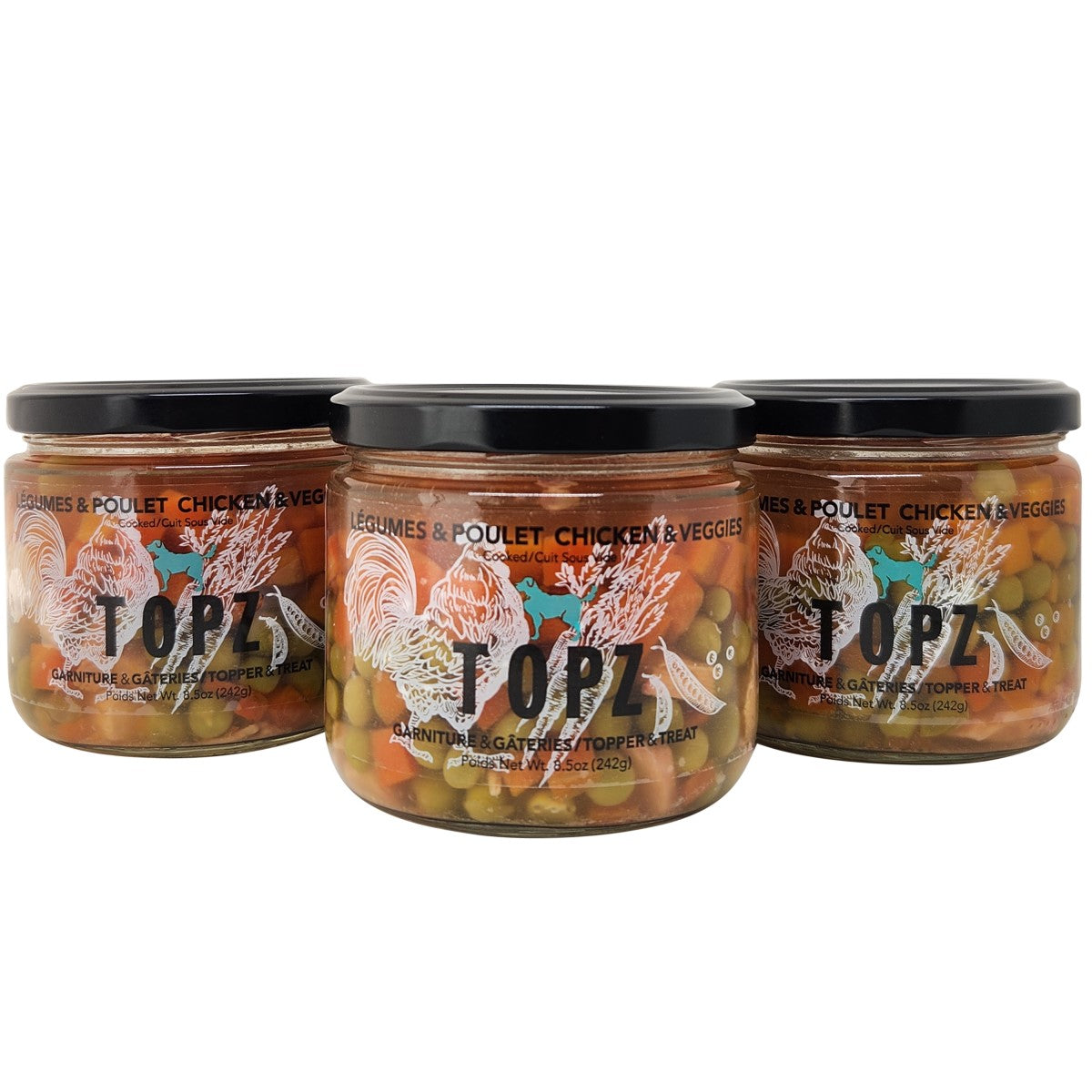 TOPZ CHUNKY CHICKEN BONE BROTH