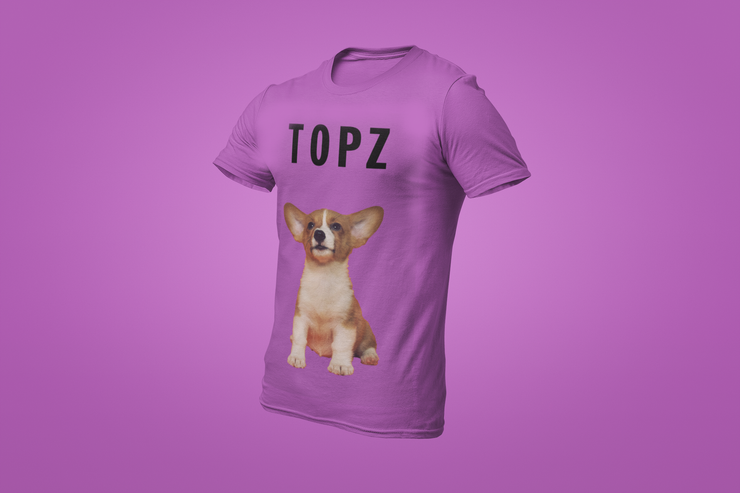 TOPZ T-shirt Corgie pup